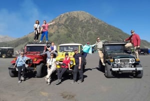 Från Surabaya: Mount Bromo och Ijen 2D1N delad guidad tur