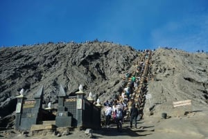 Från Surabaya: Mount Bromo och Ijen 2D1N delad guidad tur