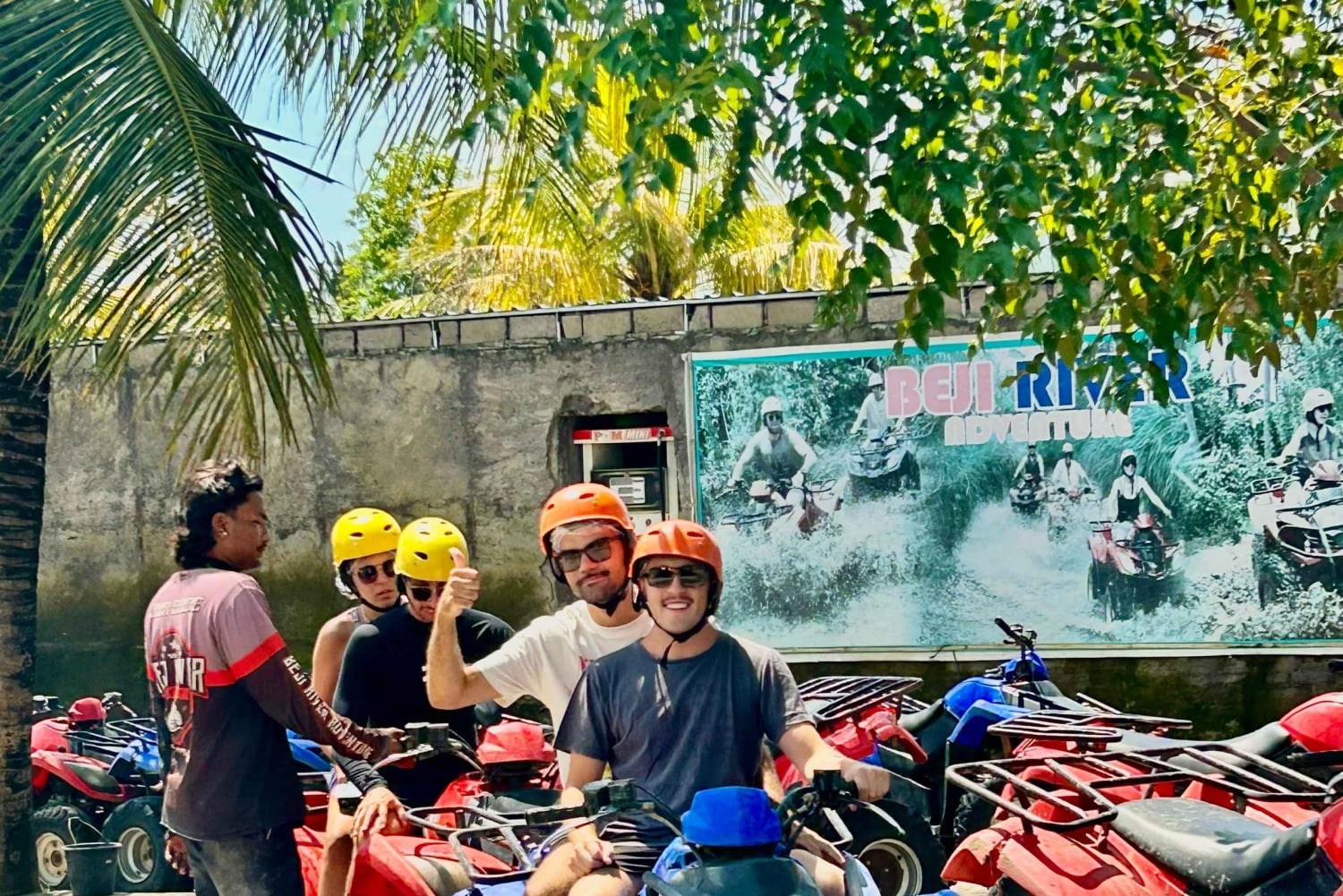 Fra Ubud: ATV-eventyr, rismarker og fossefallstur