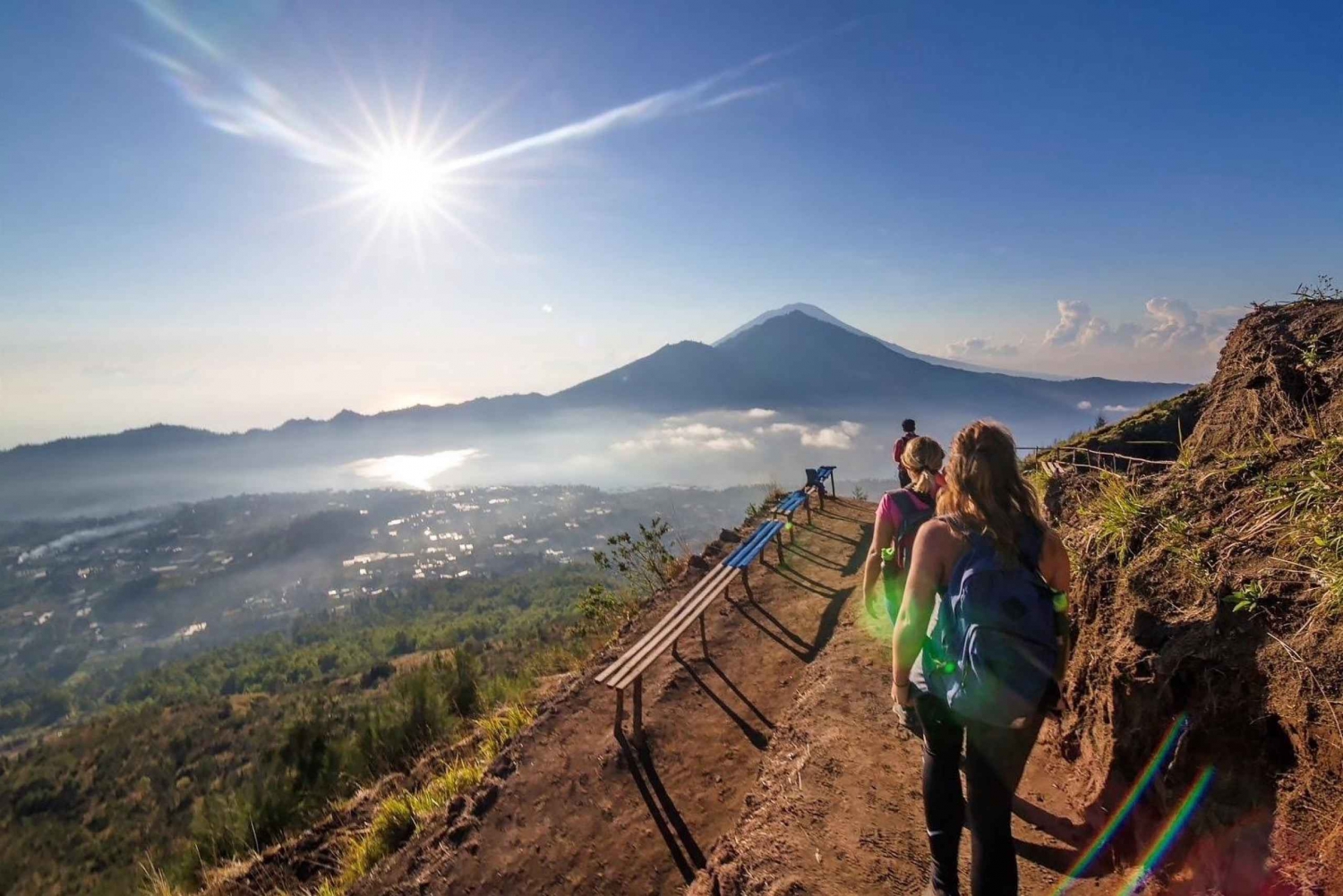 Från Ubud: Vandring på berget Batur