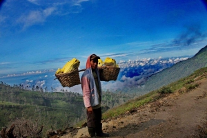 Von Yogyakarta aus: . Tumpak Sewu, Bromo, Ijen 4-Tage
