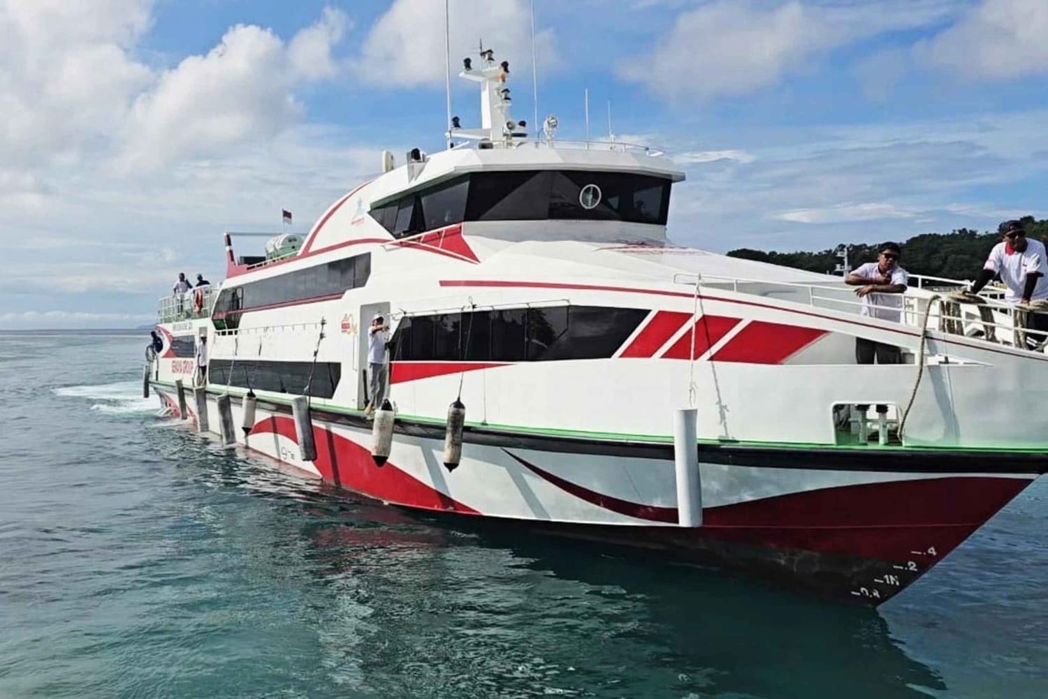 Gili Trawangan, Air eller Lombok: til Bali Padang Bai Fast Boat