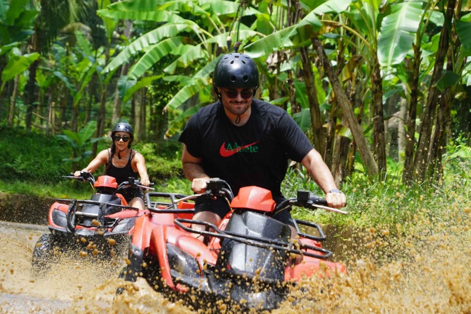 Gorilla Face Quad Bike and Ayung Rafting Trip with Lunch