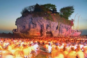 Amazing Tanah Lot Sunset - Kecak Fire Dance - Dinner