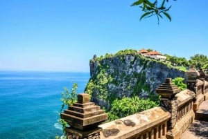 Bali: Escursione di un giorno al Tempio di Uluwatu e alle spiagge del sud