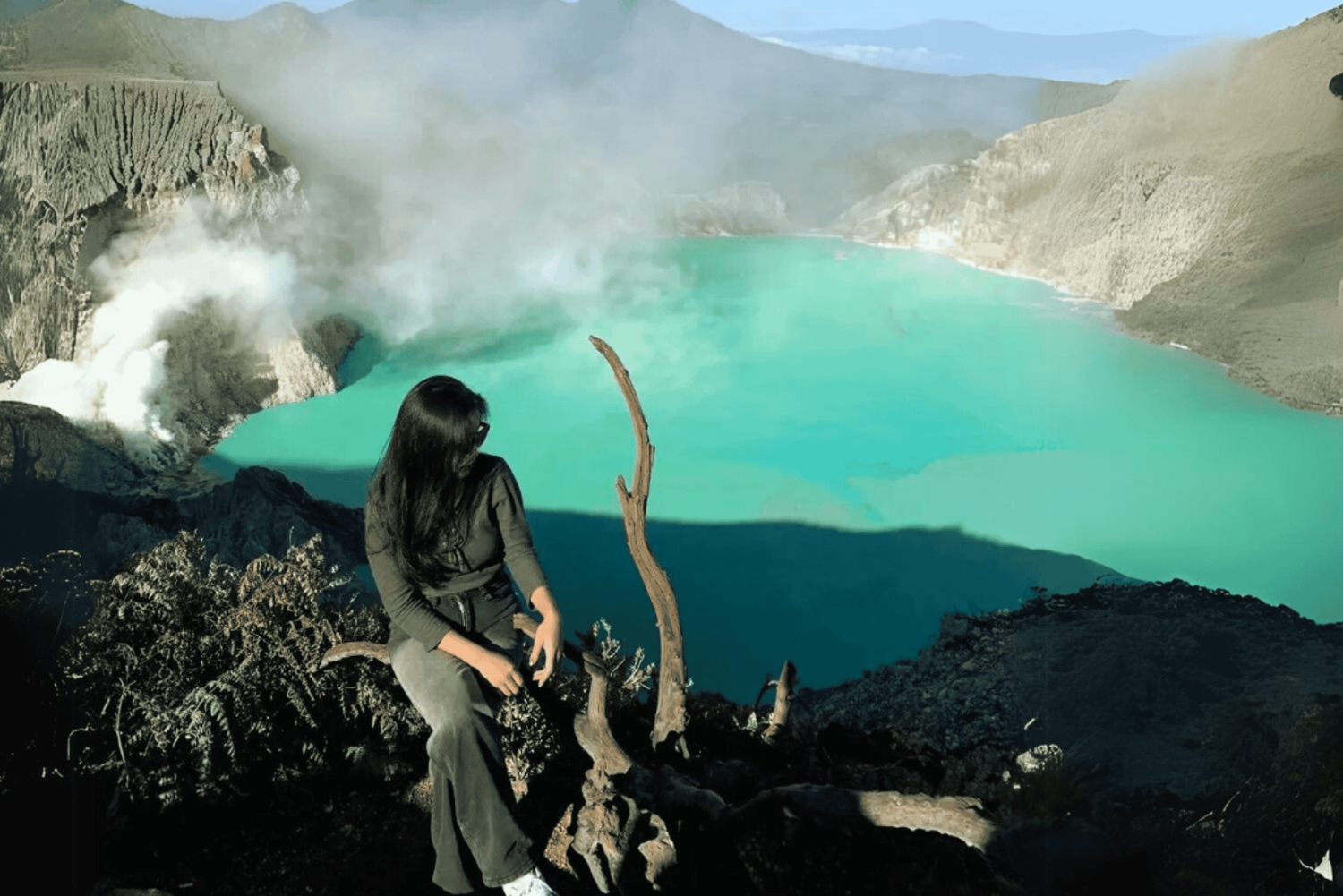 Krater Ijen: Blue Fire Hiking Adventure Wylot z Bali
