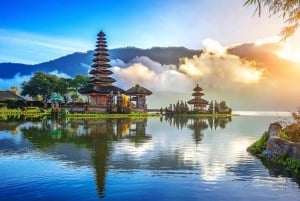 Bali: Jatiluwih UNESCO, Bratan-järvi, ikoninen portti ja Tanah Lot