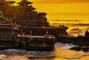 Bali: Jatiluwih UNESCO, Bratan-järvi, ikoninen portti ja Tanah Lot