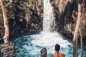Jumping Sliding at Aling- Aling Waterfall and Handara Gate