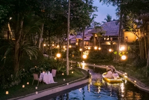 Kamandalu Ubud: Romantic Boat Diner in Tropical Lagoon