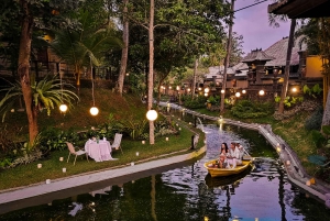 Kamandalu Ubud: Romantic Boat Diner in Tropical Lagoon