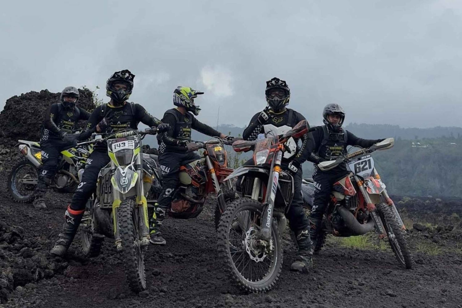 Kintamani Caldera Sunrise Dirt Bike Tour