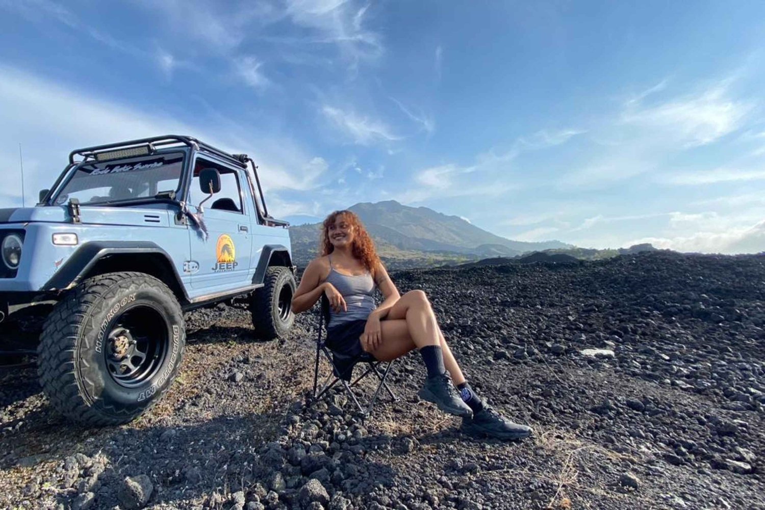 Kintamani: jeep-trektocht bij zonsopgang met natuurlijke warmwaterbron