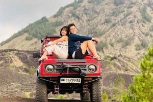 Кинтамани: треккинг на джипе на рассвете и природный горячий источник