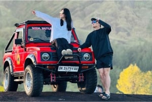 Кинтамани: треккинг на джипе на рассвете и природный горячий источник