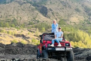 Kintamani: caminhada de jipe ao nascer do sol com fontes termais naturais