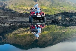 Kintamani: caminhada de jipe ao nascer do sol com fontes termais naturais