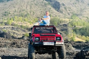 Kintamani: caminhada de jipe ao nascer do sol com fontes termais naturais