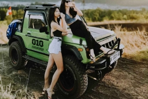 Kintamani: Jeep Tour & River Tubing with coffee plantation