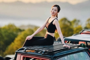 Kintamani: Jeep Tour & River Tubing with coffee plantation