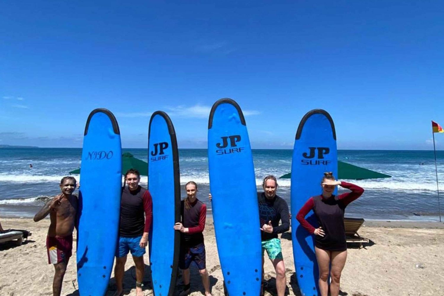 Aulas de surfe em Kuta: 2 horas de aula de surfe