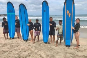 クタ サーフィン レッスン: 2 時間サーフィン レッスン