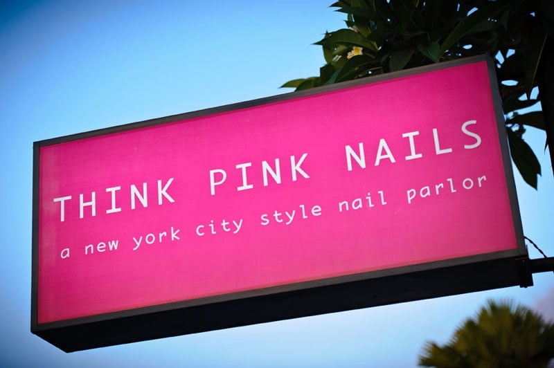 Think Pink Nails