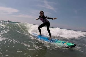 Legian Beach, Begynder eller mellemliggende surfinglektioner