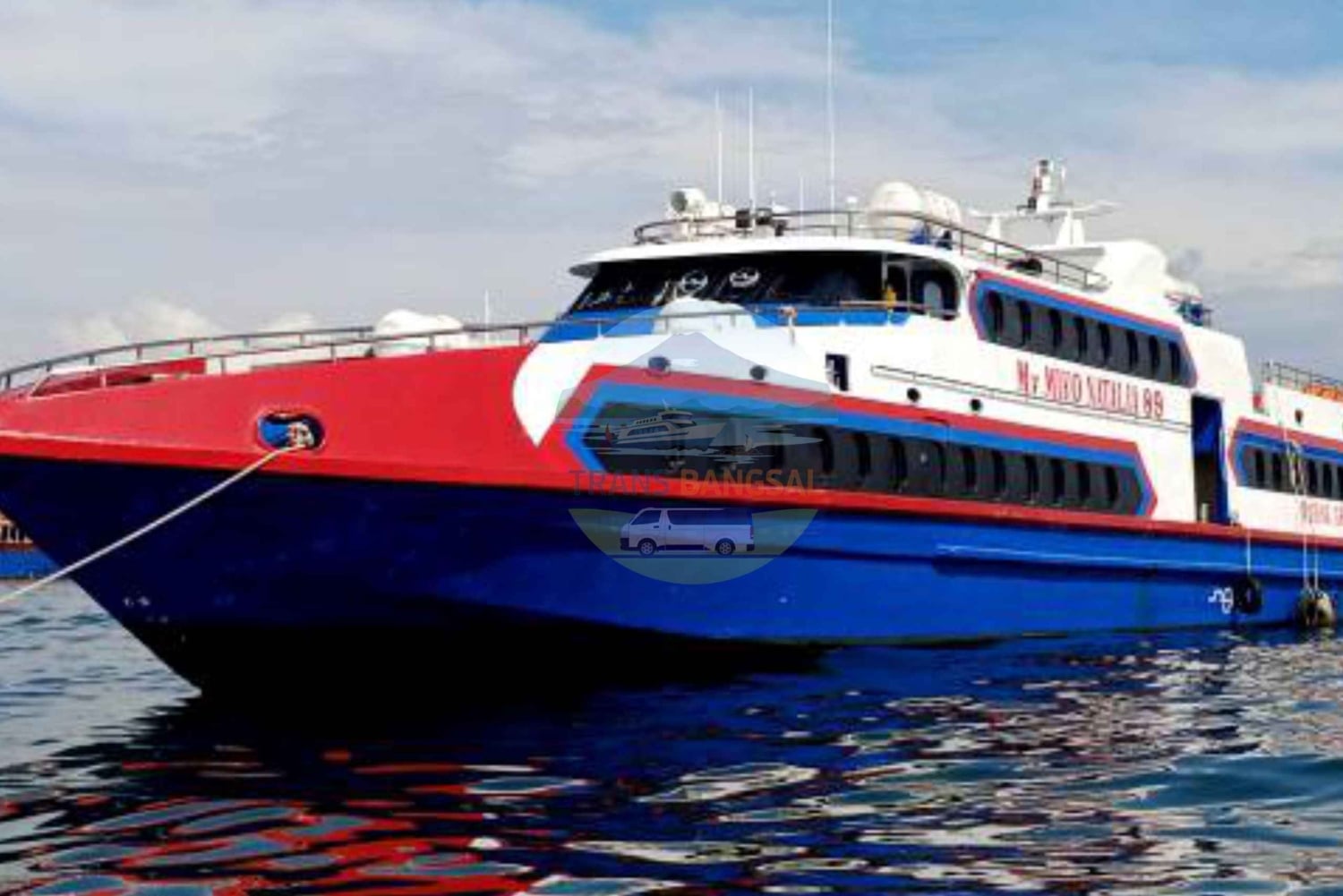 Lombok: Gili-øya ⇄ Nusa Penida komfortabel hurtigbåttur