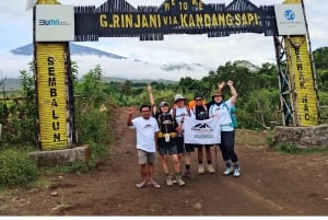 Lombok: Escursione di 2 giorni/1 notte sul Monte Rinjani fino alla vetta a 3726 m con gruppo