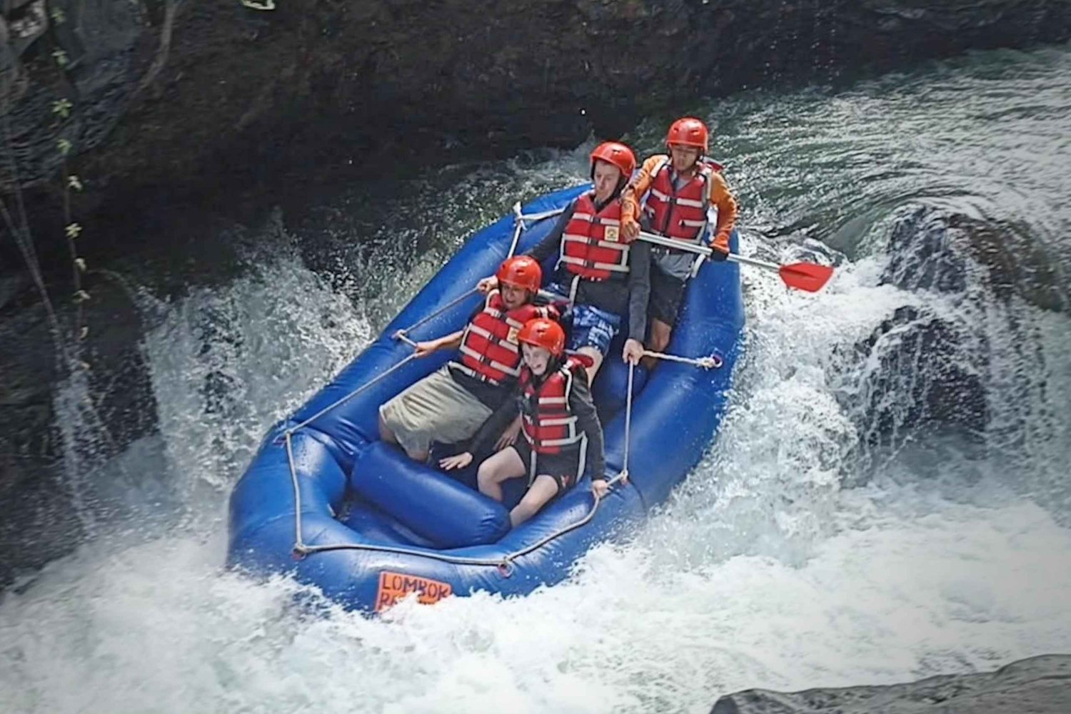 Lombok: River Rafting & Benang Kelambu Waterfall with Lunch