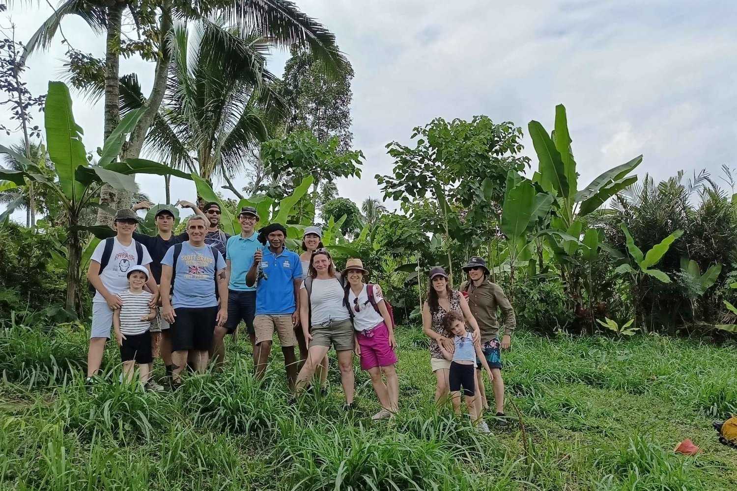 Lombok: tour a piedi di Tetebatu con foresta delle scimmie e cascata