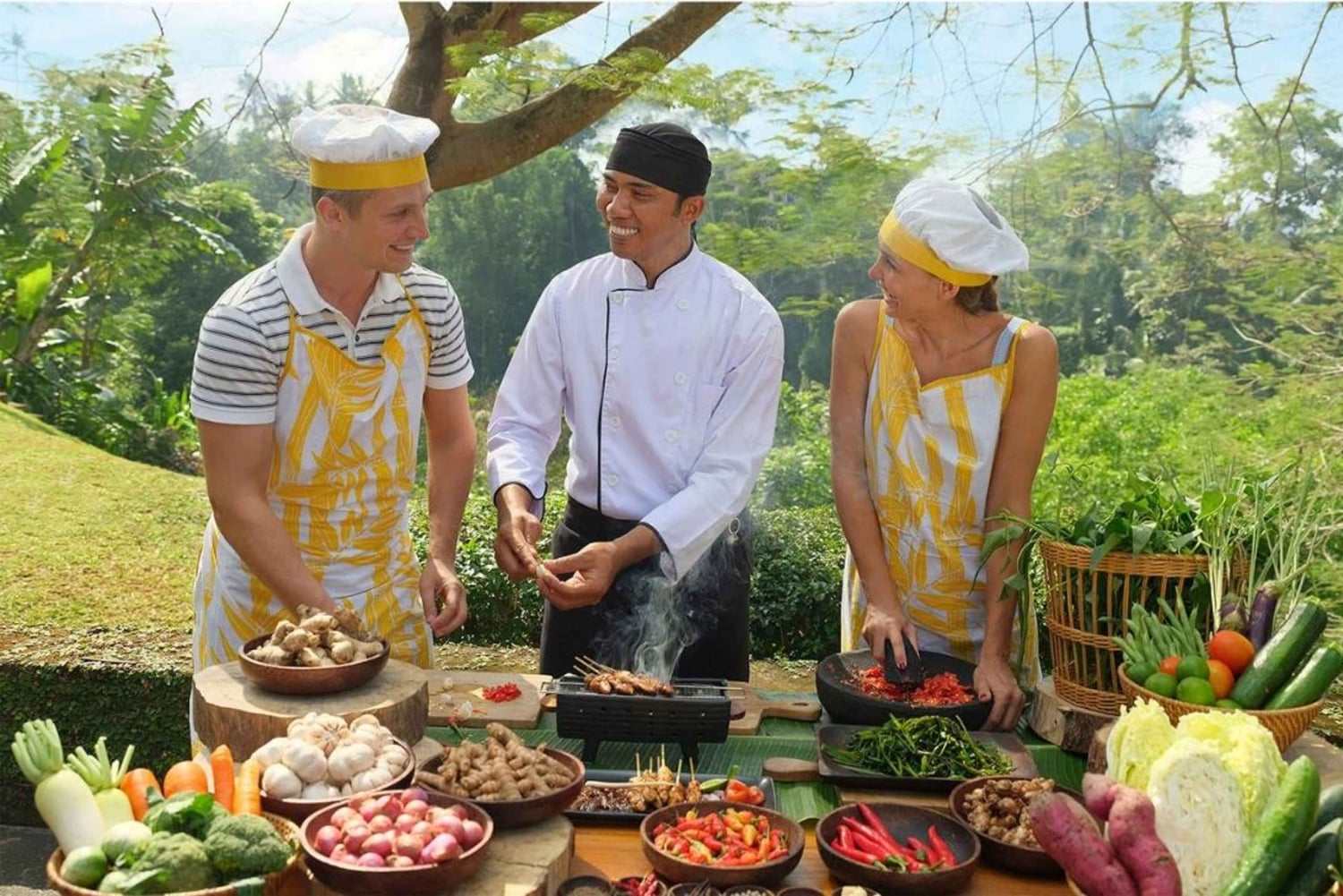 Lovina: balinesisk matlagingskurs, markedstur med lokal kokk