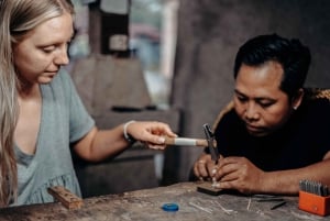 Ubud: 2-Hour Make Your Own Silver Jewellery Class