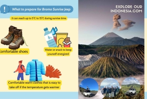 Malang: 3D2N Tumpak Sewu Bromo Ijen Bali de uma só vez!