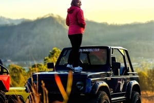 Mont Batur : Excursion tout compris en jeep au lever du soleil et sur la lave noire