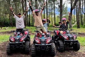 Mount Batur: ATV-firehjuling med svart lava og sandeventyr