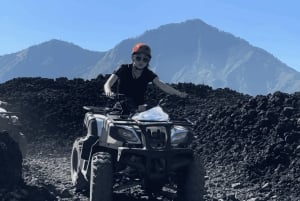 Mount Batur: ATV Quad Bike Black Lava & Sand äventyr