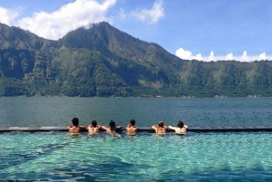 Mount Batur: Black Lava Cycling Tour w/ Natural Hot Spring