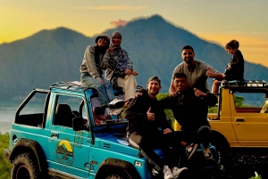Mount Batur Jeep Sunrise & Hot Spring & coffe with transport