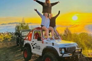 Monte Batur: avventura in jeep all'alba con opzioni di tour a Ubud