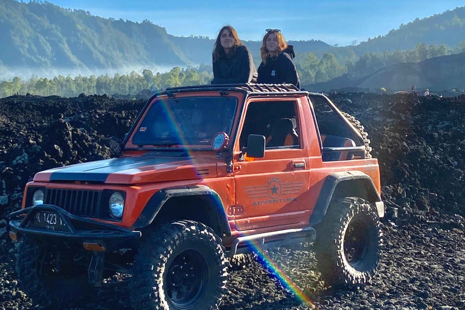 Excursion en jeep au Mont Batur et plantation de café
