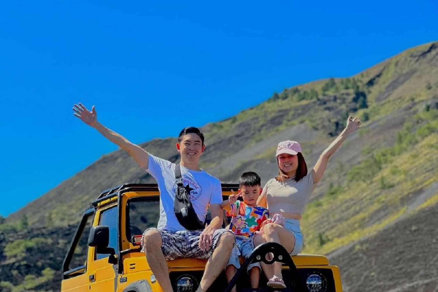 Mount Batur : Sunrise 4WD Jeep with Volcanic Lava Tour