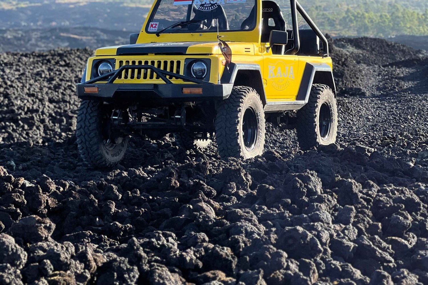 Mount Batur Sonnenaufgang und Black Lava Jeep Abenteuer