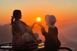 Mount Batur Sonnenaufgang und Black Lava Jeep Abenteuer