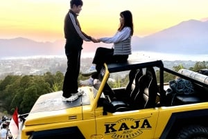Mount Batur Sonnenaufgang und Black Lava Jeep Abenteuer