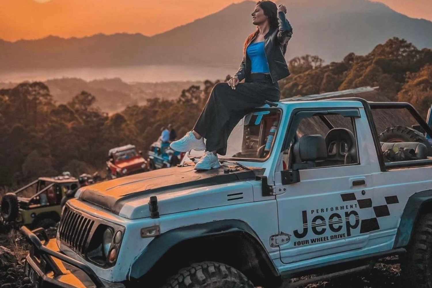 Bali: Todo Incluido Excursión en Jeep al Amanecer del Monte Batur con Desayuno
