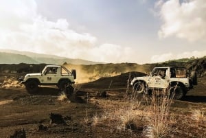 Monte Batur: tour en jeep al amanecer y aguas termales naturales