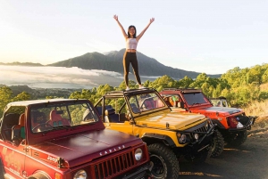 Mount Batur Sunrise Jeep, Breakfast & Black Lava Visit