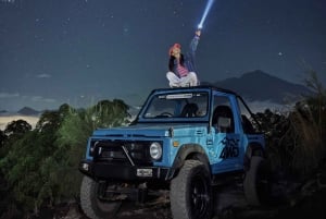 Monte Batur en jeep al amanecer, Toya Devasya y cascada
